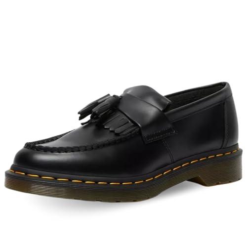 Dr. Martens Tassel Loafer, Mocassino Unisex-Adulto, Black Smooth, 39 EU