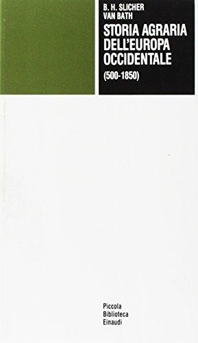 Storia agraria dell'Europa occidentale (500-1850)
