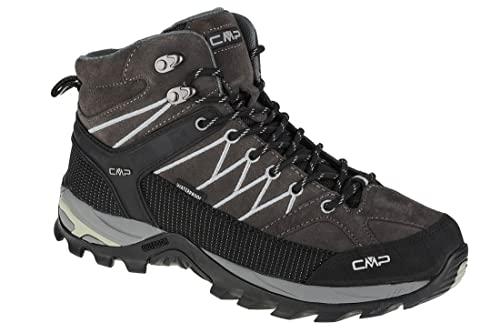 CMP Rigel Mid Trekking Shoes Wp, Scarpe da trekking Uomo, Grey, 42 EU