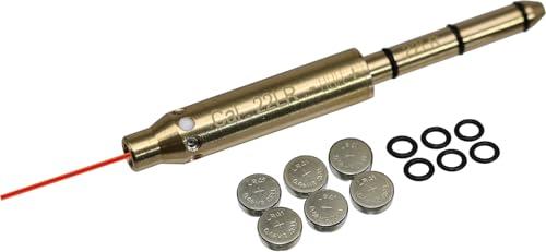 MAYMOC Cal.22LR Cartuccia a punto rosso facile e precisa con puntale a canna terminale con 2 set di batterie