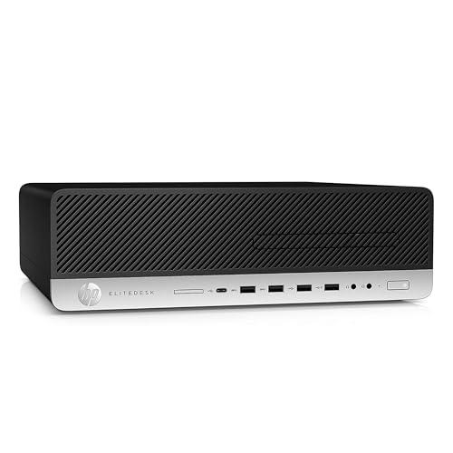 HP, Pc Desktop SFF Pronto All'Uso, Computer Pc Fisso Intel i5-8500 6 Core 3 GHz, Ram 16Gb, SSD 256Gb, Wi-FI, Libre Office, Win 11 Pro (Ricondizionato)