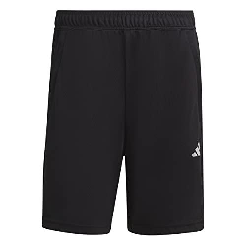 adidas Uomo Train Essentials All Set Training Shorts, Black / White, M