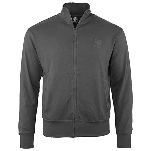 Felpa Leggera Be Board Art. 9114 100% Cotone con Tasche e Zip Intera M-L-XL-XXL-3XL (XL-Grafite)