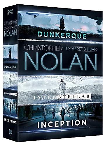 Christopher nolan - coffret 3 films : inception + interstellar + dunkerque