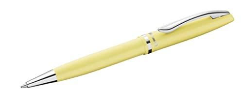 Pelikan, Penna Sfera Jazz Pastel Lime, Inchiostro Blu, con Meccanismo a Rotazione, Indicata per Documenti Ufficiali, con Clip Elastica Inclusa