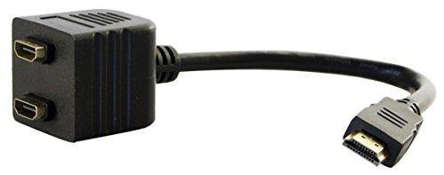 Sdoppiatore Gold HDMI 1 Spina HDMI STD. / 2 Prese HDMI STD.