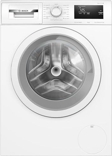 Bosch Elettrodomestici WAN24008II Serie 4 Lavatrice a carica frontale, capacità 8 kg, 1200 rpm, Iron Assist, Funzione Aggiungi bucato, SpeedPerfect, 60 cm