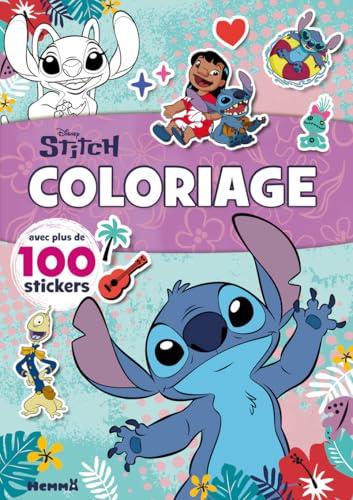Disney Stitch: Coloriage avec plus de 100 stickers