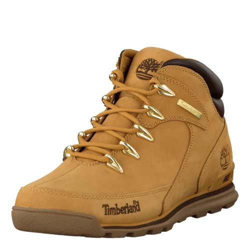 Timberland Euro Rock Hiker, Stivali Uomo, Giallo (Wheat Nubuck), 45 EU