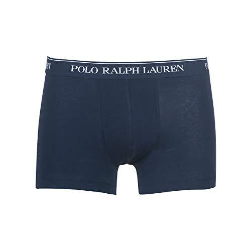 Polo Ralph Lauren 3 Pack Trunks Pantaloncini, Blau (3PK CR Nvy B43NA), M (Pacco da 3) Uomo