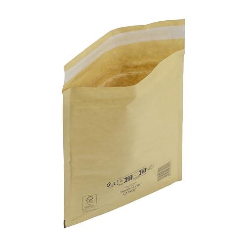 IMBALLAGGI 2000 - Buste Postali Imbottite Mail Lite Gold - 50 Pezzi 18x26 cm -Buste Imbottite per Spedizione - Buste con Pluriball Ideali per Spedire e Proteggere Oggetti