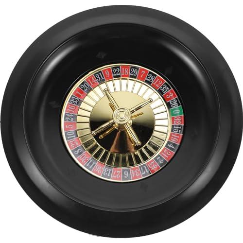 ifundom Festival Poker Wheel Gioco del Poker Ruota Rotante Party Roulette Wheel Tavolo da Gioco Ruota della Roulette Bordo della Roulette Festa di Compleanno Gioco Poker Wheel Bar Ruota