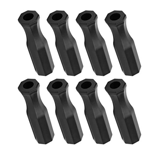 Cyrank 2 Pezzi Maniglie per biliardino, Impugnatura per biliardino in plastica Impugnatura di Ricambio per Parti di Calcio Balilla per Accessori per biliardino di Ricambio per Giochi da Tavolo