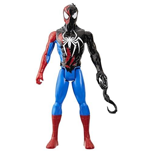 Hasbro Marvel Spider-Man, VenomVersus, Titan Hero Series, Action Figure d'Azione Supereroi di Spider-Man, 30 cm, per Bambini e Bambine dai 4 Anni in Su