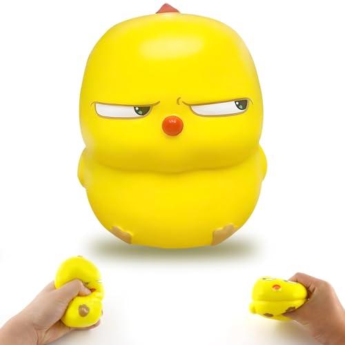 Pulcini Pallina Antistress, Pollo Fidget Toys, Kawaii Animali Squishys, Giocattoli Sensoriali, Antistress Giocattolo per Adulti