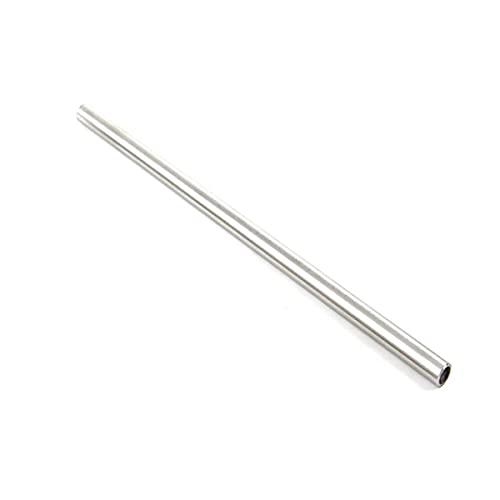 1 tubo dritto in acciaio inossidabile 304, diametro esterno 12 mm x diametro interno 10 mm, lunghezza 250 mm, tubo capillare in acciaio inox