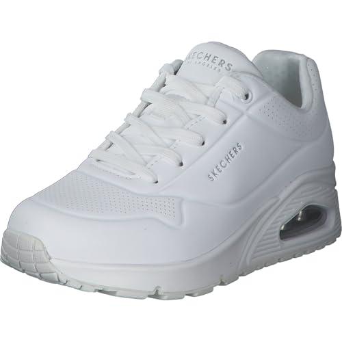 Skechers Uno Stand On Air, Sneaker Donna, White 73690, 37 EU