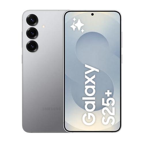 Samsung Galaxy S25+ Smartphone AI, 3 anni di Garanzia del produttore, Display 6.7'' QHD+ Dynamic AMOLED 2X, Fotocamera 50MP, RAM 12GB, 512GB, 4.900 mAh, Silver shadow [Versione italiana]
