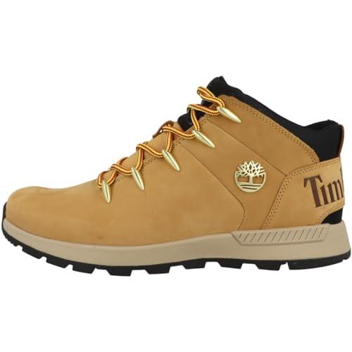 Timberland Sprint Trekker Mid, Stivali Chukka Uomo, Giallo (Wheat Nubuck), 43.5 EU