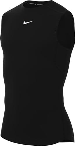 Nike FB7914-010 M NP DF Top SL Tight Maglia Lunga Uomo Black/White Taglia M