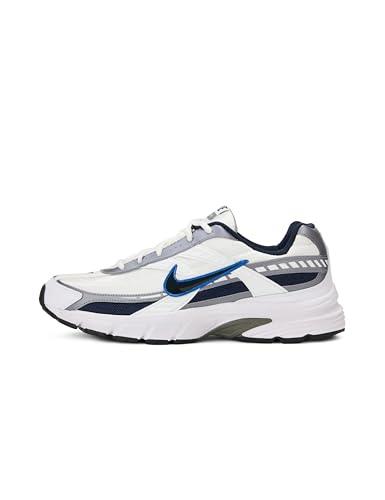 Nike 394055-101 Initiator Men s Running S Uomo, White/Obsidian-Mtlc Cool Grey EU 44