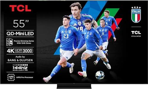 55C79K - TV 55 Pollici, Smart TV, 4K, DVB-T2, H.264, H.265, Classe energetica F