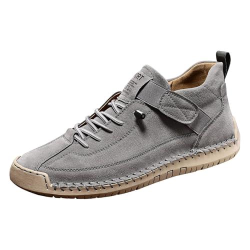 Scarpe da Donna Sneakers Memory Foam Scarpe da Corsa Traspirante Antiscivolo Sneakers da Ginnastica Comode in Pelle Casual Morbida con Lacci Scapes Camminata Autunno Comode Donna Memory