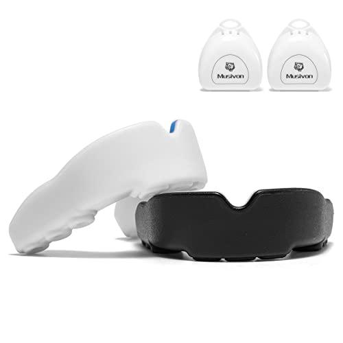 Paradenti Rugby Bambino 5-8 anni (2 pezzi) Paradenti per Rugby Boxe, Proteggi i tuoi denti