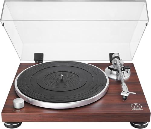 Audio-Technica LPW50BTRW Giradischi Wireless con Trazione a Cinghia Palissandro