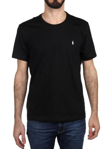 POLO RALPH LAUREN T-Shirt Uomo - Nero Modello 714844756006 S/S Crew-Sleep-Top -