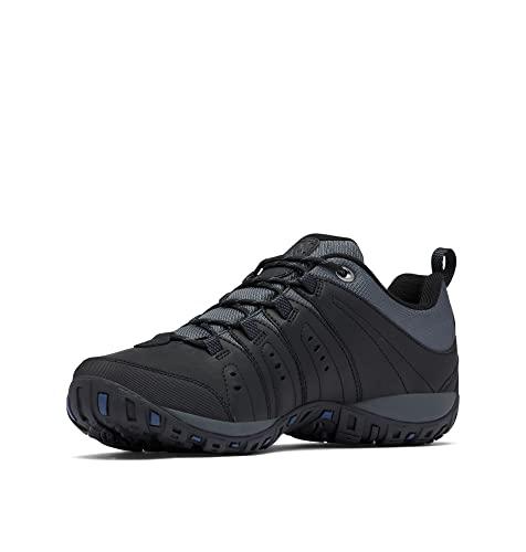 Columbia Woodburn 2 WP, Scarpe da trekking ed escursionismo impermeabili a vita bassa Uomo, Graphite/Dark Mountain 2024 , 50 EU
