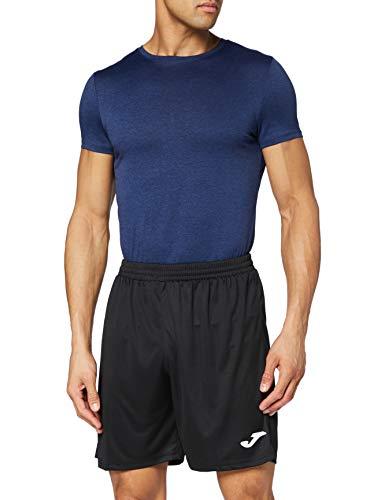 Joma Nobel, Short Allenamento Unisex Adulto, Nero, S