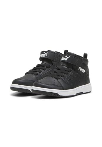 PUMA PUMA REBOUND V6 MID WTR AC+ PS - Scarpe da ginnastica , SHADOW GRAY-PUMA BLACK-PUMA WHITE,