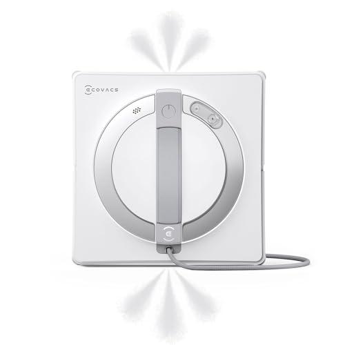 ECOVACS W2 PRO Robot Lavavetri, Robot Vetri con 3 Ugelli Spruzzatori d'acqua, Sistema di Protezione a 10 Livelli, Pianificazione del Percorso WIN-SLAM 4.0, Sistema di Scalata Stabile