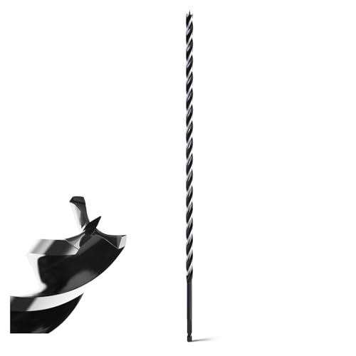 Punta per legno tenero, legno duro con punta di centraggio e codolo E 6.35, 10 x 460 mm