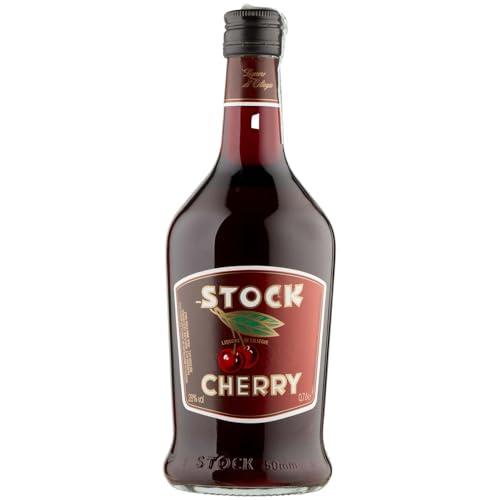 Stock Cherry, Liquore di Marasche Dalmate dal Sapore Dolce e Asprigno - Bottiglia da 700 ml