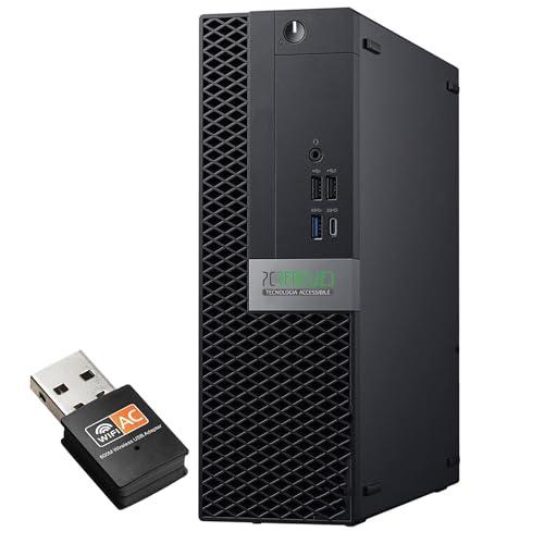PcRenewed PC Fisso Ricondizionato i7 6700 | Mini PC Windows 11 Pro | 32GB RAM | SSD 512GB M.2 + 500GB HDD | WiFi Blt | Office 2021 | Desktop Completo | HDMI (Ricon