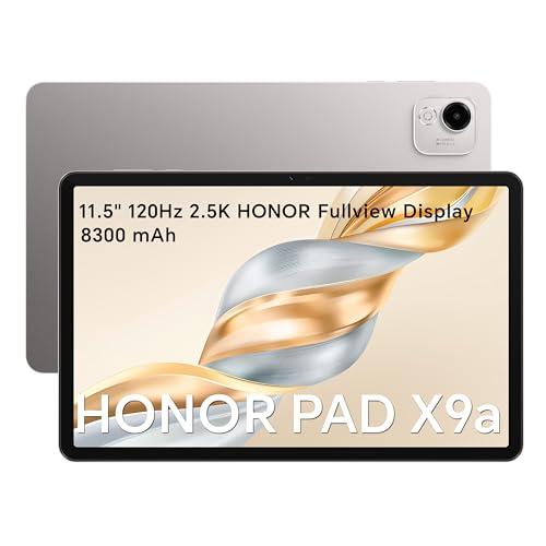 HONOR Pad X9a 11,5 Pollici Tablet, 120Hz 2.5K Fullview Display, 6GB/128GB, 8300mAh Batteria, WIFI, Qualcomm 6nm Snapdragon 685, Quattro altoparlanti, Android 15, MagicOS 9.0, Gray [Versione italiana]