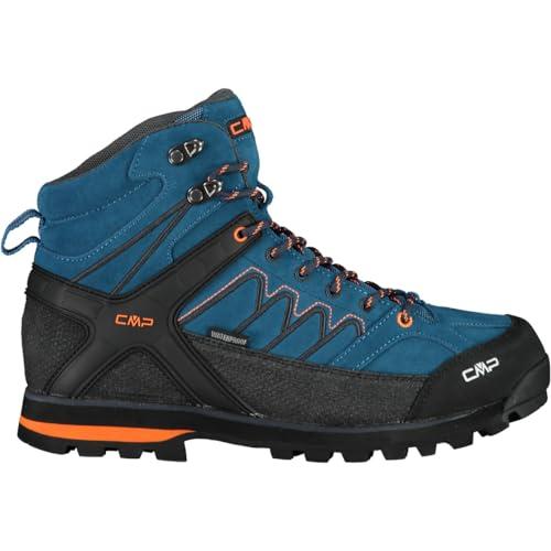 CMP MOON MID TREKKING SHOES WP, Scarpe da Trekking Uomo, Deep Lake-Antracite, 44 EU