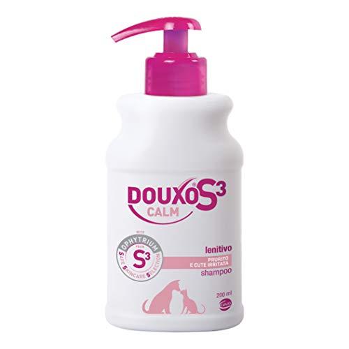 DOUXO® S3 CALM - Shampoo - Igene di Cane e Gatto - Pelli Sensibili - Idrata e Protegge - Fragranza Ipoallergenica - 200ml