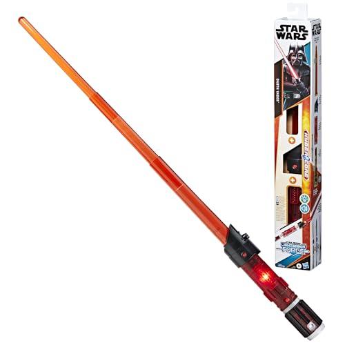 Hasbro Star Wars Lightsaber Forge Kyber Core, Spada Laser Giocattolo Rossa Elettronica del Personaggio Darth Vader, Accessorio dal Design Classico in Plastica per Bambini, Giocattoli per Le FESTIVITÀ