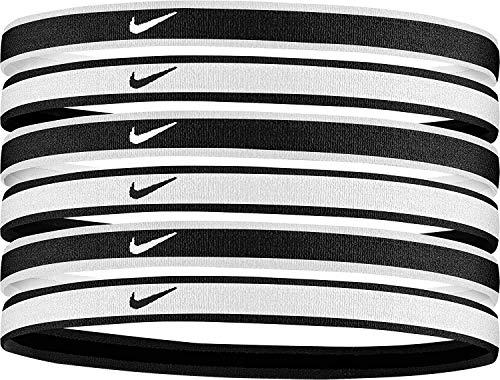 NIKE Confezione da 6 elastici per capelli con punta Swoosh