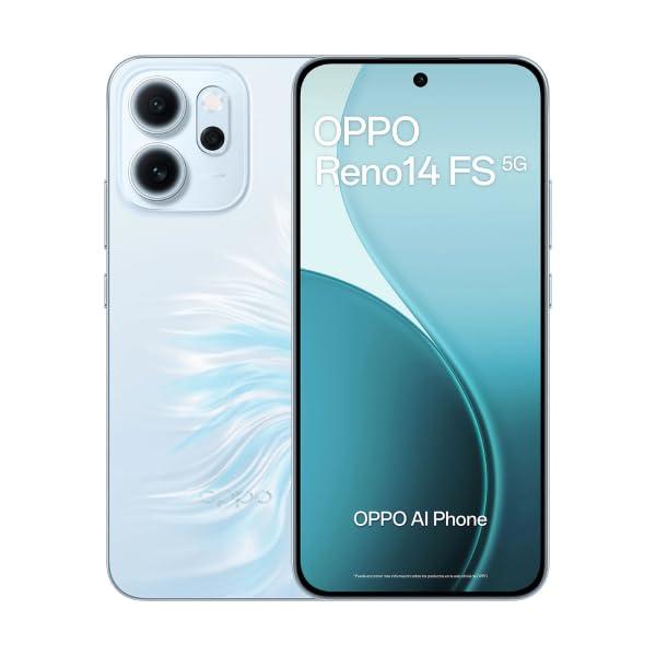 OPPO Reno14 FS 5G 12GB-512GB Azul (Opal Blue) Dual SIM