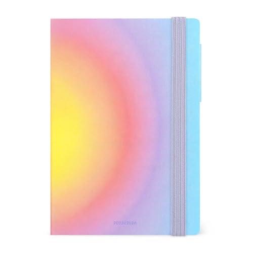 Legami - Agenda Settimanale 2025-2026, Aura, Special Edition, 16 Mesi Medium, Diario da Settembre 2025 a Dicembre 2026, Chiusura con Elastico, Carta Certificata FSC, con Planner Mensile, 12 x 18 cm