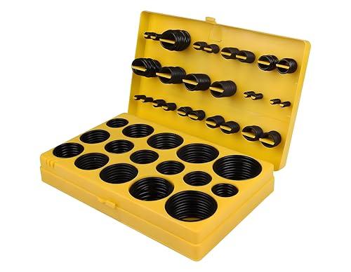 ROTHENBERGER Industrial 420 pz. Set Assortimento O-ring NBR Ø 3-50 mm O-ring Kit Guarnizioni Gomma Assortimento Guarnizioni Anello di tenuta 1500005010