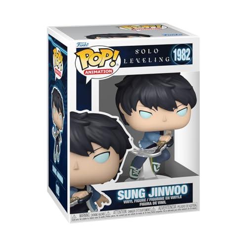 Funko Pop! Animation: Solo Leveling - Sung Jinwoo - Probabilità di 1/6 per la Variante Chase - Figura in Vinile da Collezione - Idea Regalo - Merchandising Ufficiale - Giocattoli per Bambini e Adulti