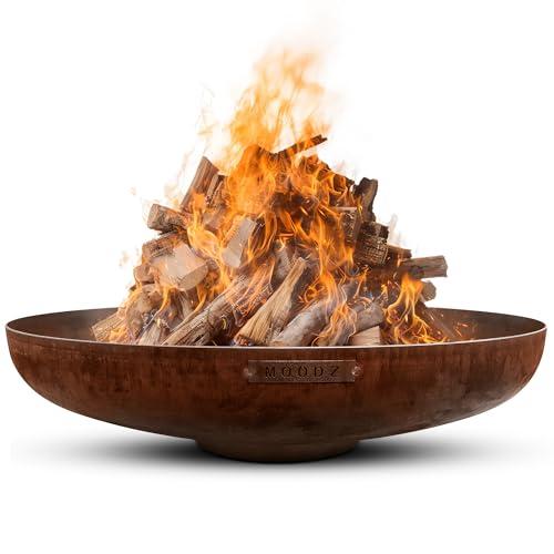 Braciere da Giardino - MOODZ Outdoor Living - Barciere - Corten - Bracere da Giardino Esterno (Corten, Ø80 cm)