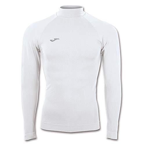 Joma101650.200.S-M Brama Classic Thermal T-Shirt, Uomo, Bianco, S-M
