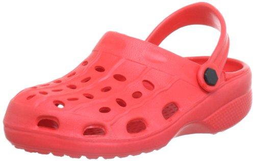 Playshoes Zoccolo In Eva, Sandali Da Bagno Unisex - Bambini e ragazzi, Rosso, 26/27 EU