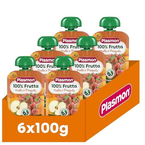 Plasmon Spremi e Gusta - Mela e Fragola 6x100g